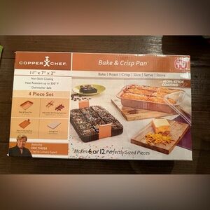 Copper Chef Bake & Crisp Pan - Non-Stick Coating